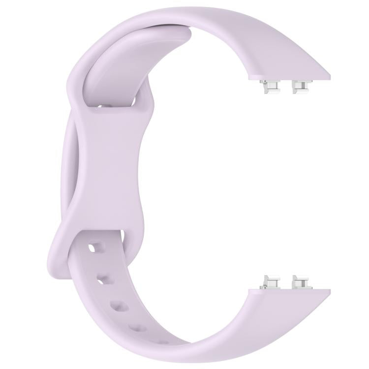 For Huawei Band 11 / Band 11 Pro Slim Butterfly Clasp Solid Color Silicone Watch Band