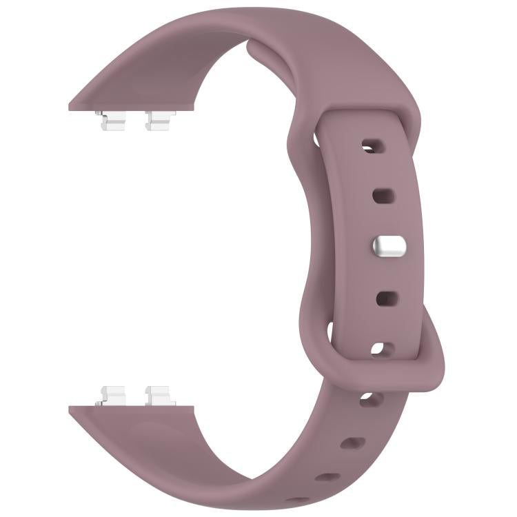 For Huawei Band 11 / Band 11 Pro Slim Butterfly Clasp Solid Color Silicone Watch Band
