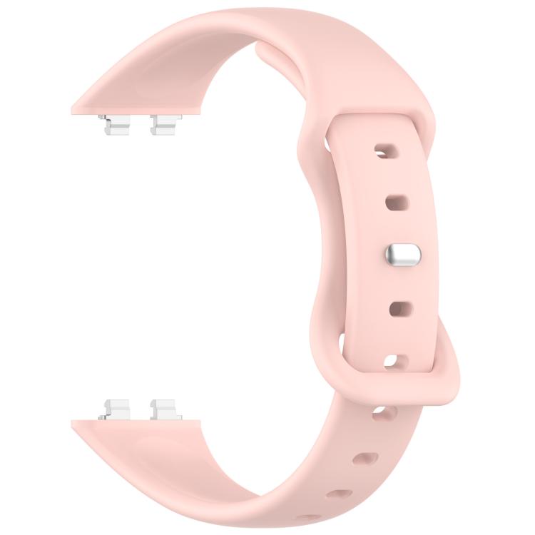 For Huawei Band 11 / Band 11 Pro Slim Butterfly Clasp Solid Color Silicone Watch Band