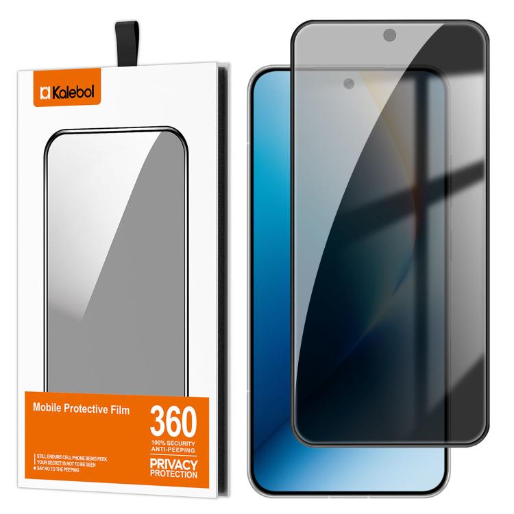 For Honor Win / Win RT Kalebol High-Aluminum Screen-Printed Full-Coverage Black-Border Privacy Tempered Glass Film