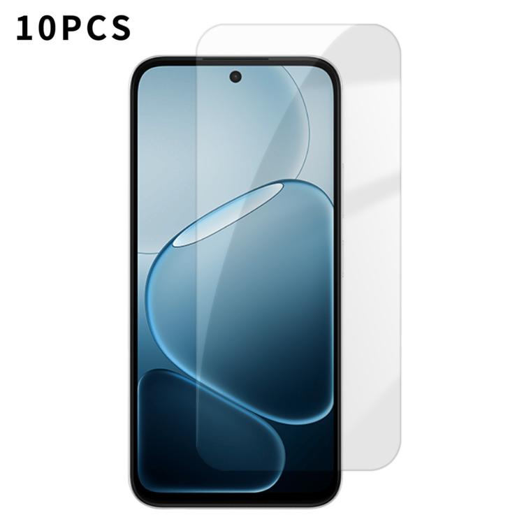 For OPPO A6t Pro 4G Kalebol 10pcs High-Aluminum Semi-Screen Anti-Fingerprint HD Tempered Glass Film