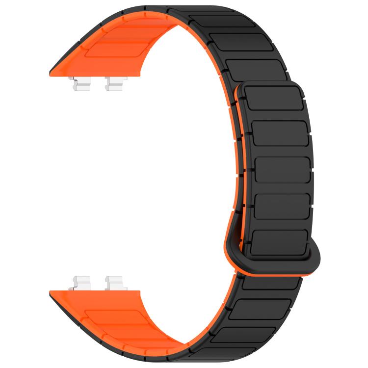 For Huawei Band 11 / Band 11 Pro I-Shaped Adjustable Magnetic Silicone Watch Band