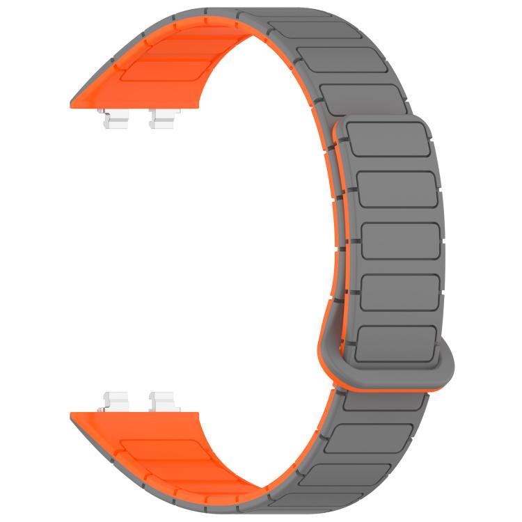For Huawei Band 11 / Band 11 Pro I-Shaped Adjustable Magnetic Silicone Watch Band