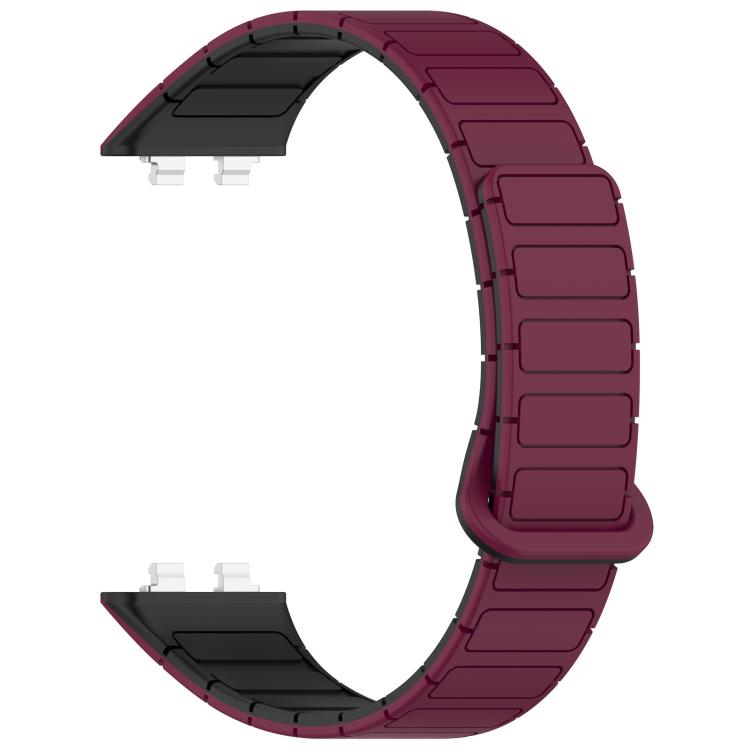 For Huawei Band 11 / Band 11 Pro I-Shaped Adjustable Magnetic Silicone Watch Band