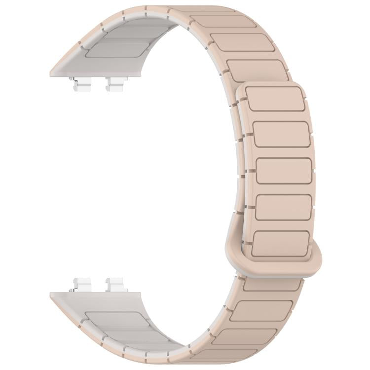 For Huawei Band 11 / Band 11 Pro I-Shaped Adjustable Magnetic Silicone Watch Band