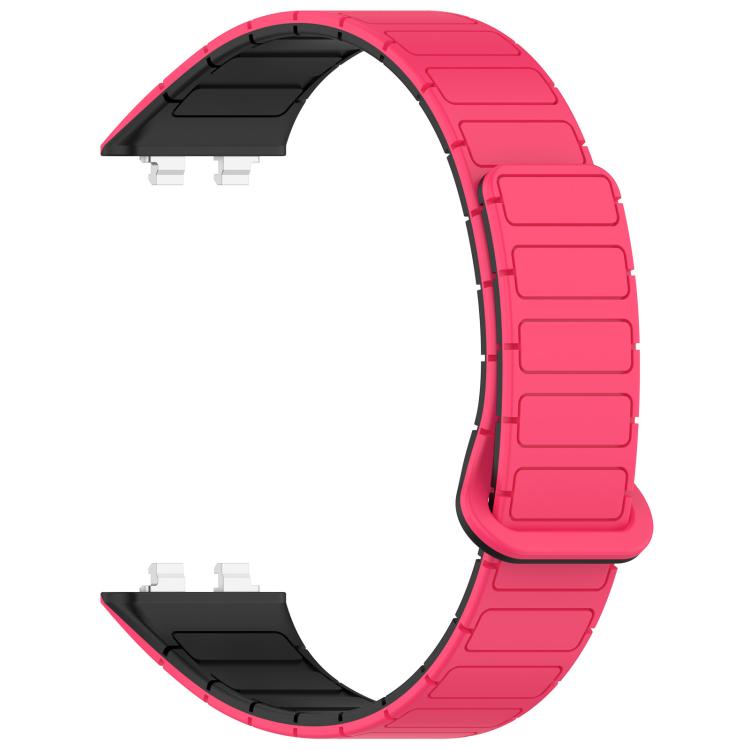 For Huawei Band 11 / Band 11 Pro I-Shaped Adjustable Magnetic Silicone Watch Band