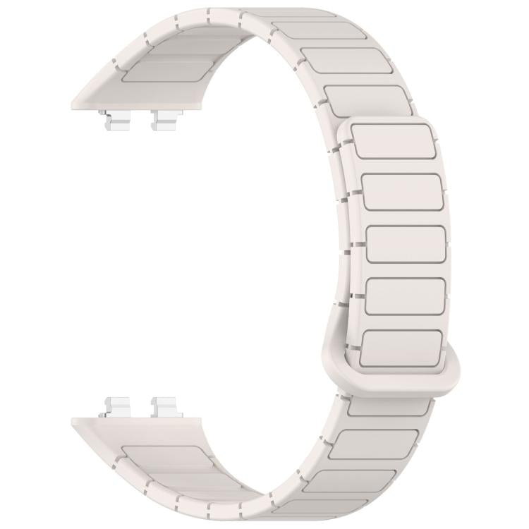 For Huawei Band 11 / Band 11 Pro I-Shaped Adjustable Magnetic Silicone Watch Band