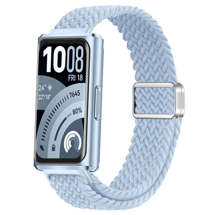 For Huawei Band 11 / Band 11 Pro Slide Magnetic Clasp Nylon Woven Loop Watch Band