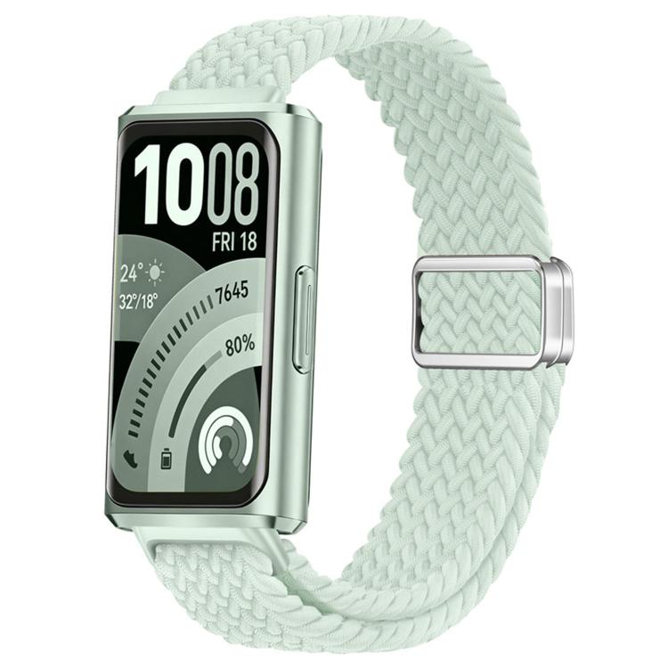 For Huawei Band 11 / Band 11 Pro Slide Magnetic Clasp Nylon Woven Loop Watch Band