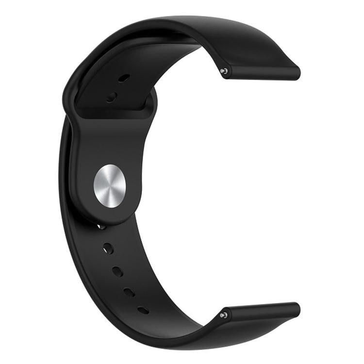 For Huawei Watch GT Runner 2 Reverse Buckle Solid Color Silicone Watch Band
