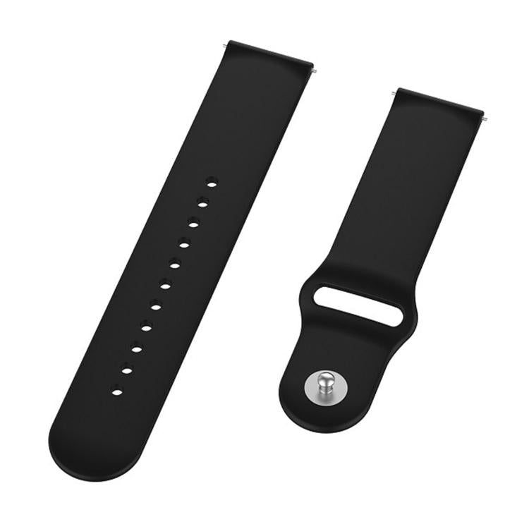 For Huawei Watch GT Runner 2 Reverse Buckle Solid Color Silicone Watch Band