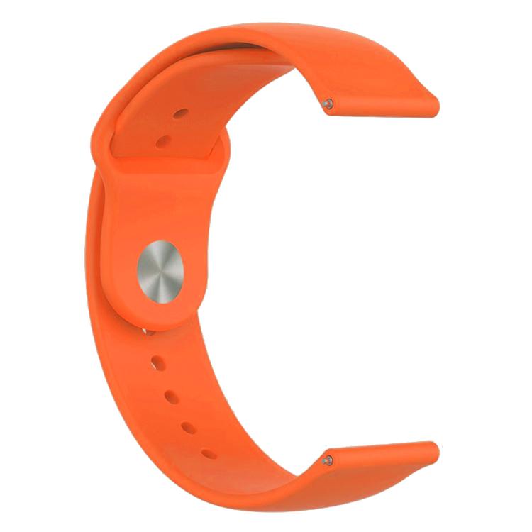 For Huawei Watch GT Runner 2 Reverse Buckle Solid Color Silicone Watch Band