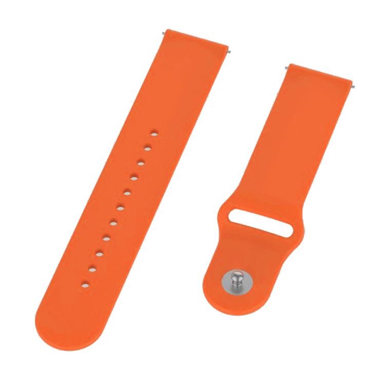 For Huawei Watch GT Runner 2 Reverse Buckle Solid Color Silicone Watch Band