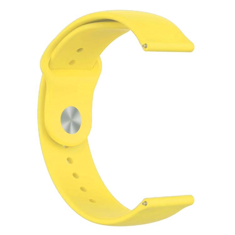 For Huawei Watch GT Runner 2 Reverse Buckle Solid Color Silicone Watch Band