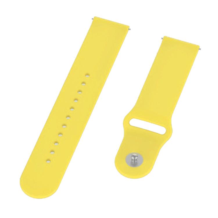 For Huawei Watch GT Runner 2 Reverse Buckle Solid Color Silicone Watch Band