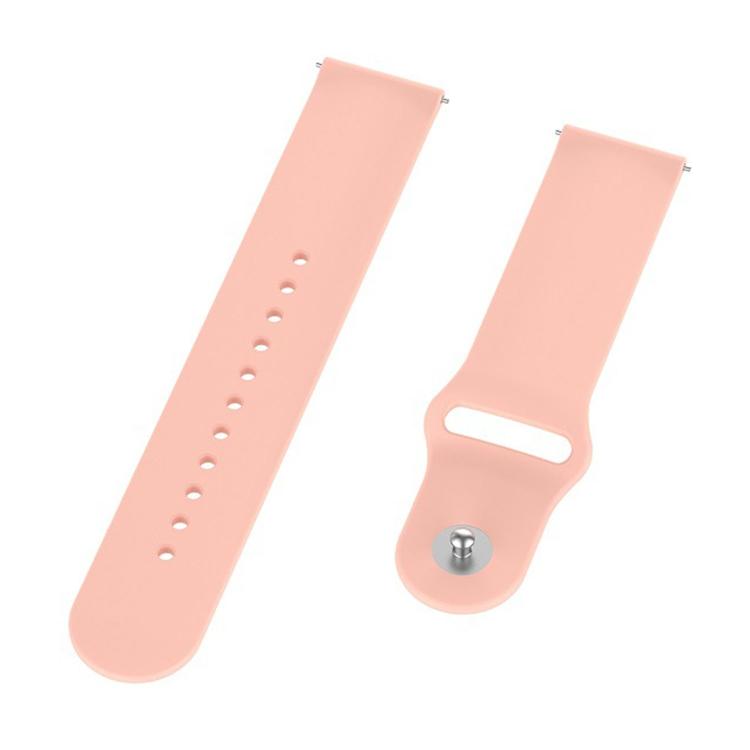 For Huawei Watch GT Runner 2 Reverse Buckle Solid Color Silicone Watch Band