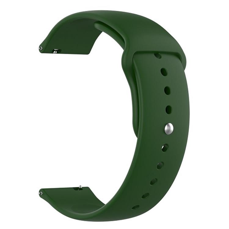 For Huawei Watch GT Runner 2 Reverse Buckle Solid Color Silicone Watch Band