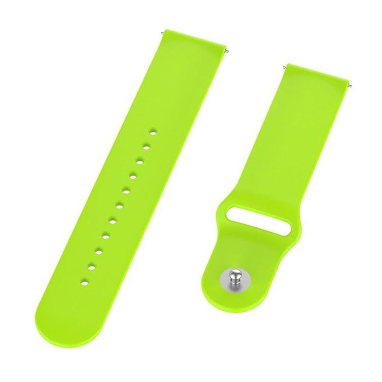 For Huawei Watch GT Runner 2 Reverse Buckle Solid Color Silicone Watch Band