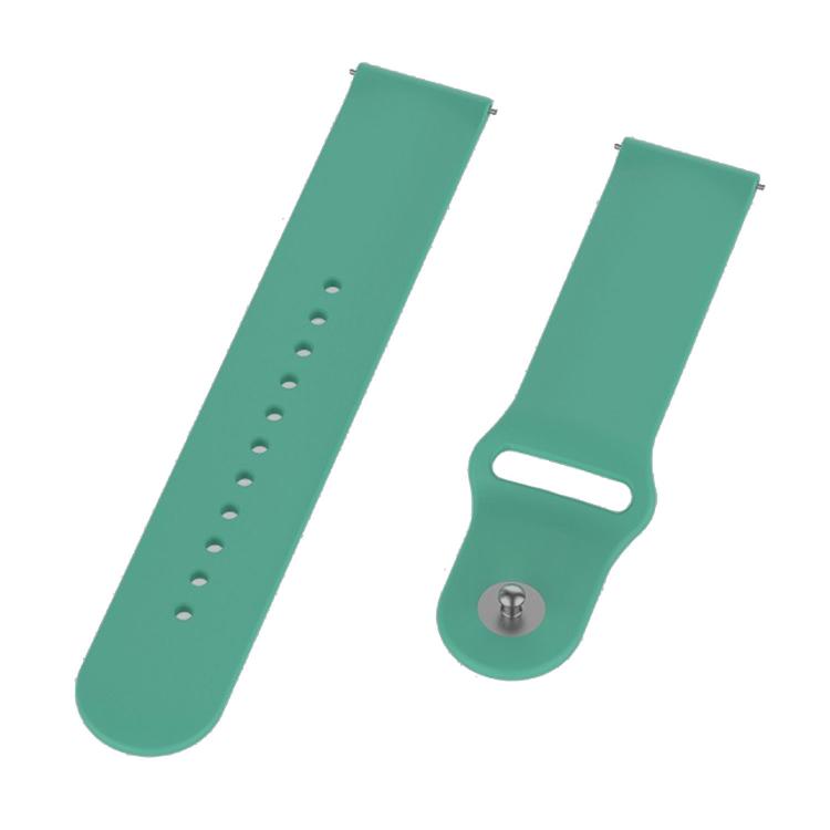 For Huawei Watch GT Runner 2 Reverse Buckle Solid Color Silicone Watch Band