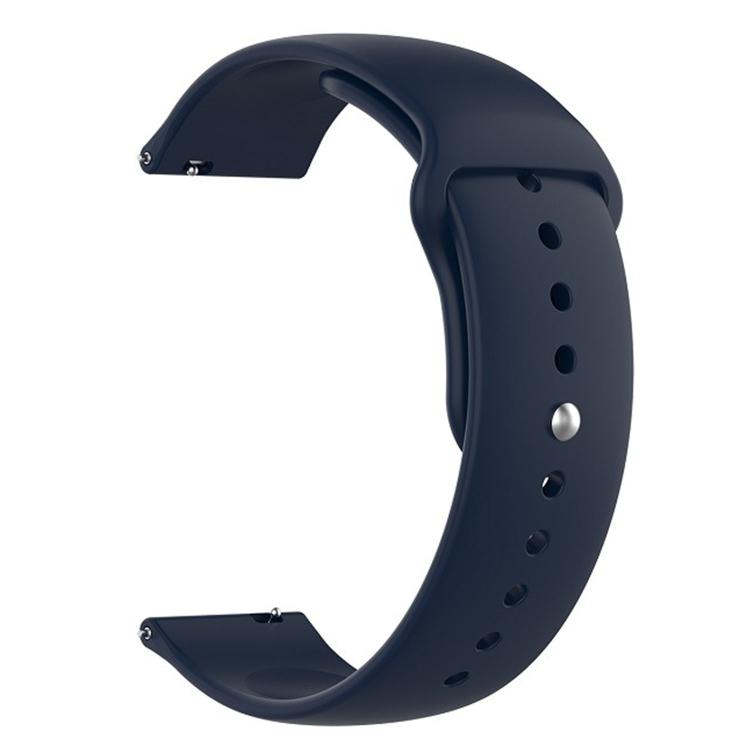 For Huawei Watch GT Runner 2 Reverse Buckle Solid Color Silicone Watch Band