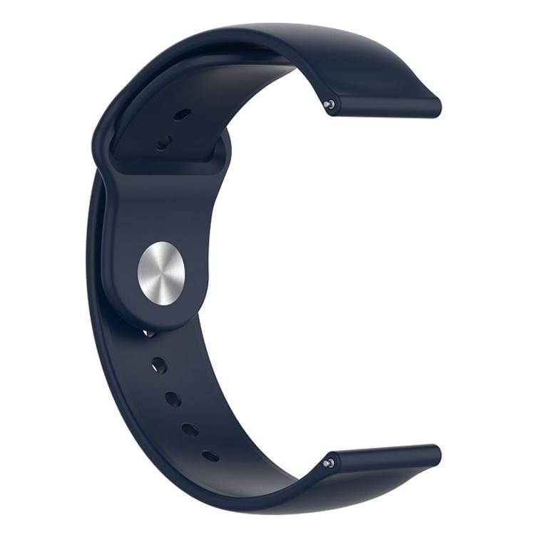 For Huawei Watch GT Runner 2 Reverse Buckle Solid Color Silicone Watch Band