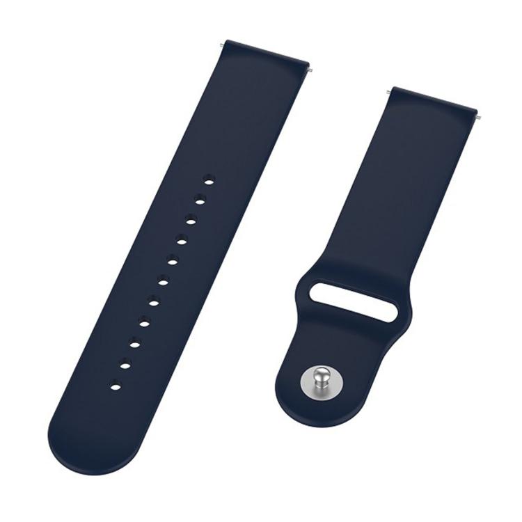 For Huawei Watch GT Runner 2 Reverse Buckle Solid Color Silicone Watch Band