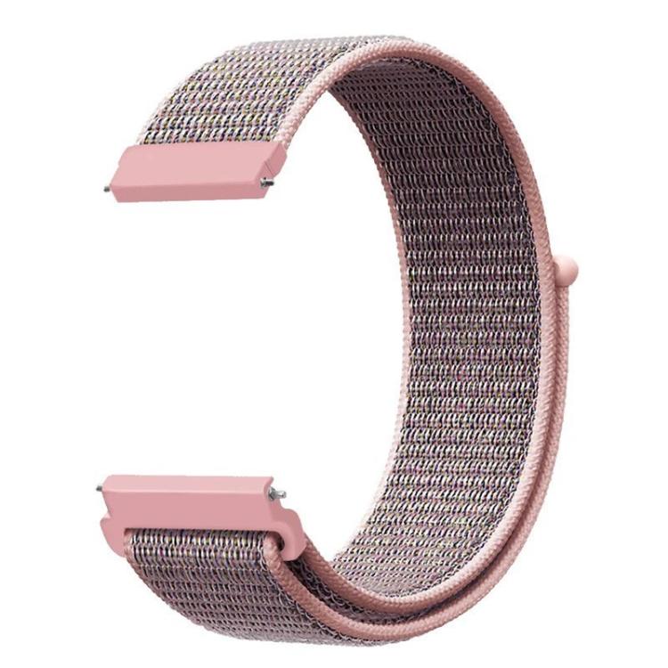 For Huawei Watch GT Runner 2 Nylon Loop Hook and Loop Fastener Watch Band