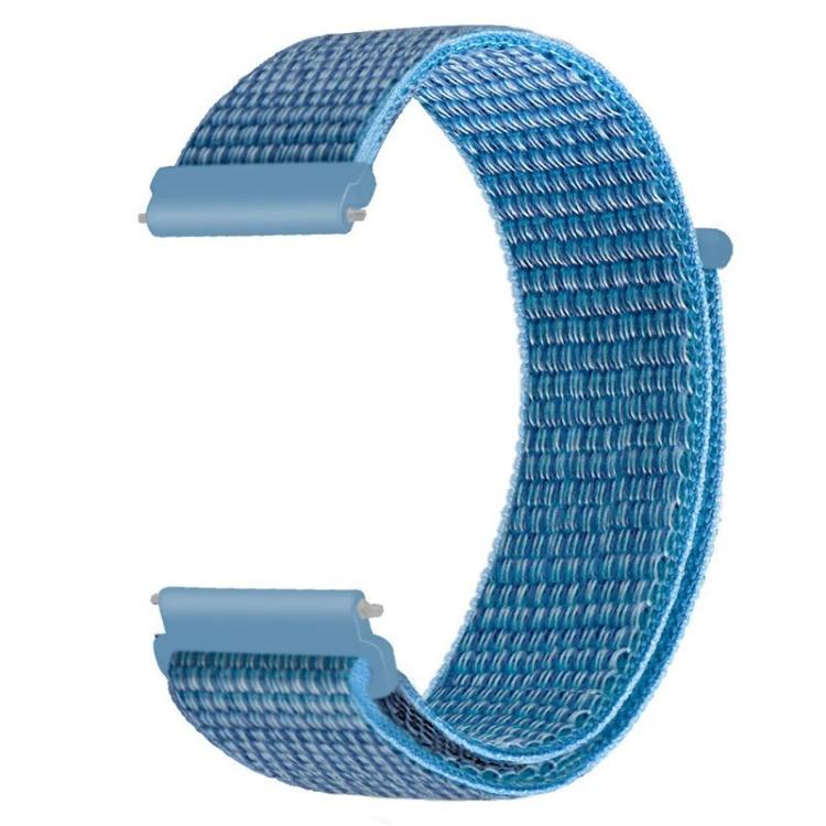 For Huawei Watch GT Runner 2 Nylon Loop Hook and Loop Fastener Watch Band