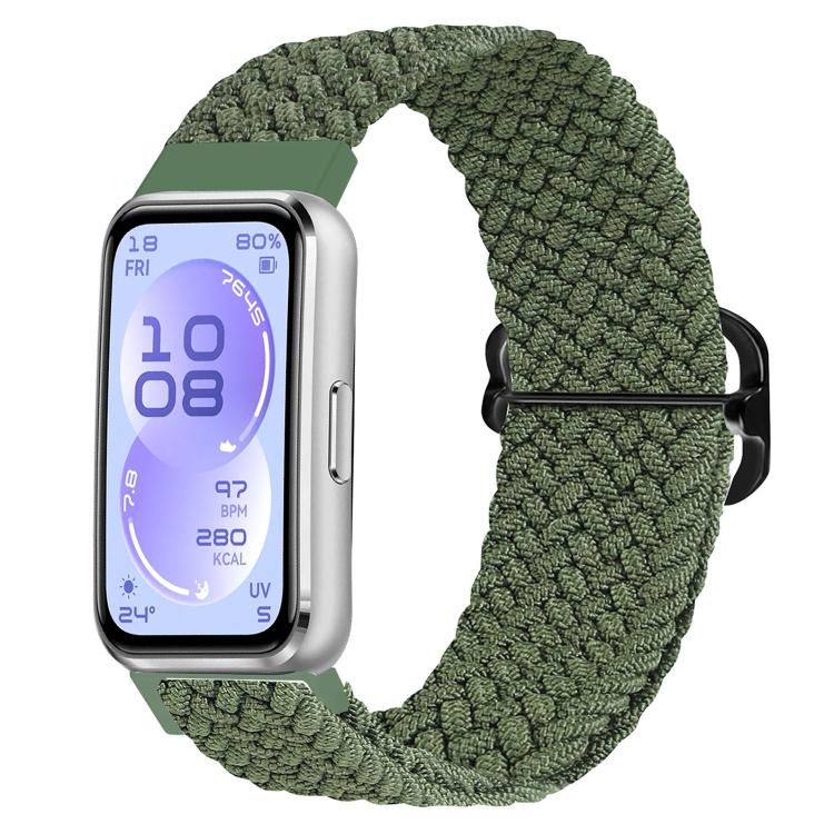 For Huawei Band 11 / Band 11 Pro Slide Buckle Nylon Woven Watch Band