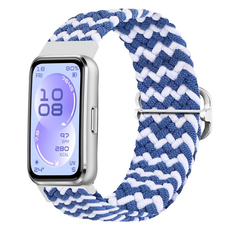 For Huawei Band 11 / Band 11 Pro Slide Buckle Nylon Woven Watch Band