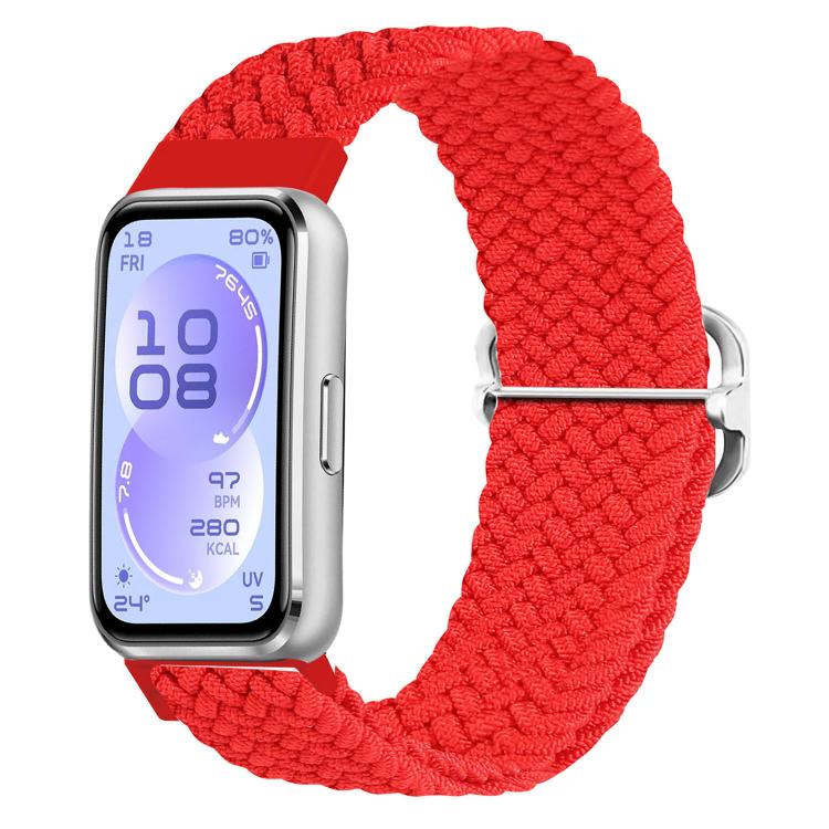 For Huawei Band 11 / Band 11 Pro Slide Buckle Nylon Woven Watch Band