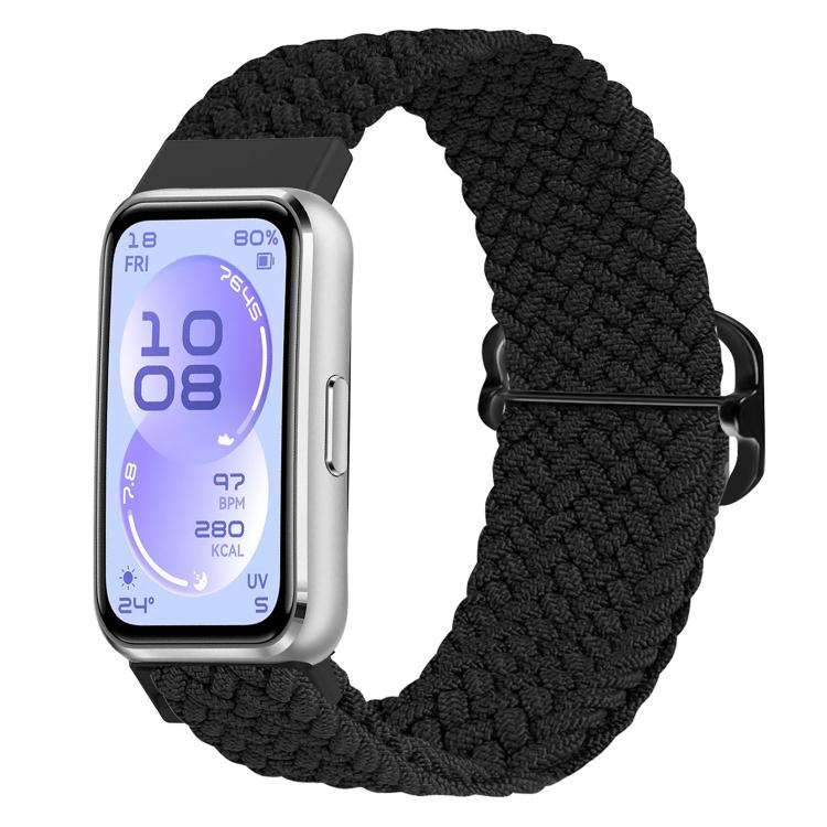 For Huawei Band 11 / Band 11 Pro Slide Buckle Nylon Woven Watch Band