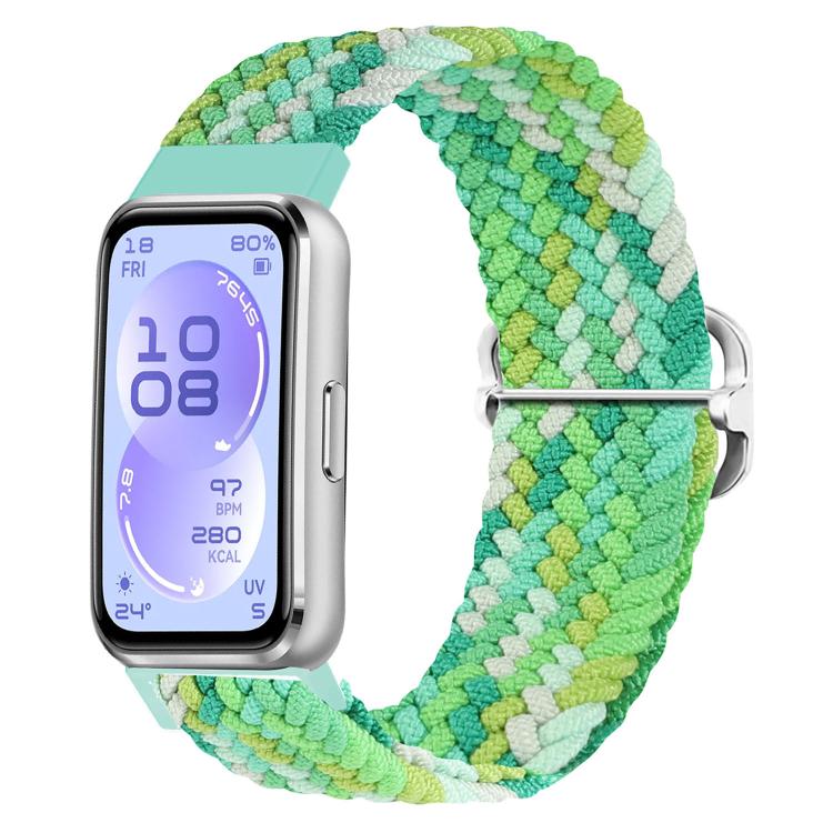 For Huawei Band 11 / Band 11 Pro Slide Buckle Nylon Woven Watch Band