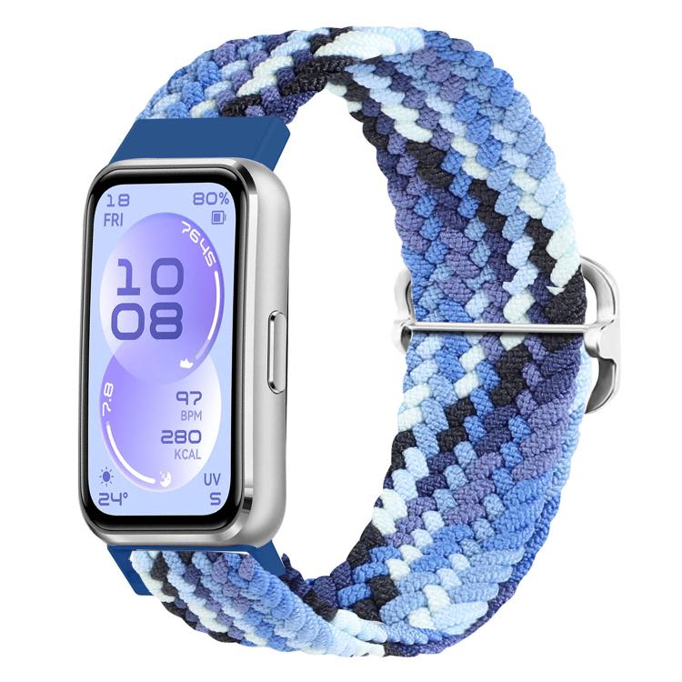 For Huawei Band 11 / Band 11 Pro Slide Buckle Nylon Woven Watch Band