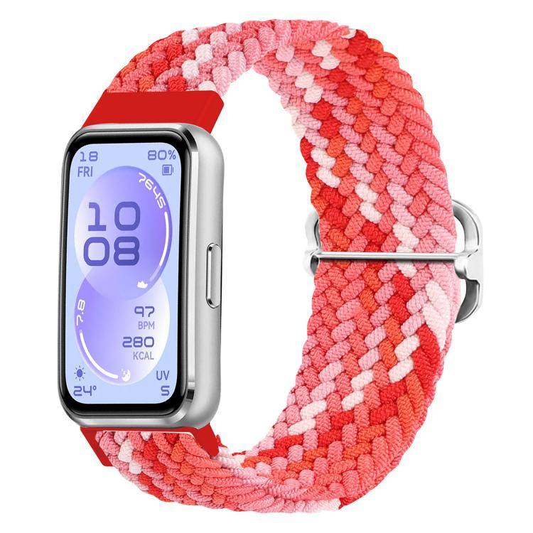 For Huawei Band 11 / Band 11 Pro Slide Buckle Nylon Woven Watch Band