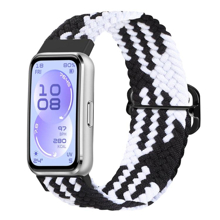 For Huawei Band 11 / Band 11 Pro Slide Buckle Nylon Woven Watch Band