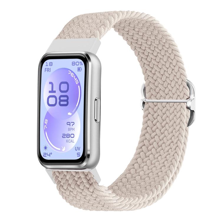 For Huawei Band 11 / Band 11 Pro Slide Buckle Nylon Woven Watch Band