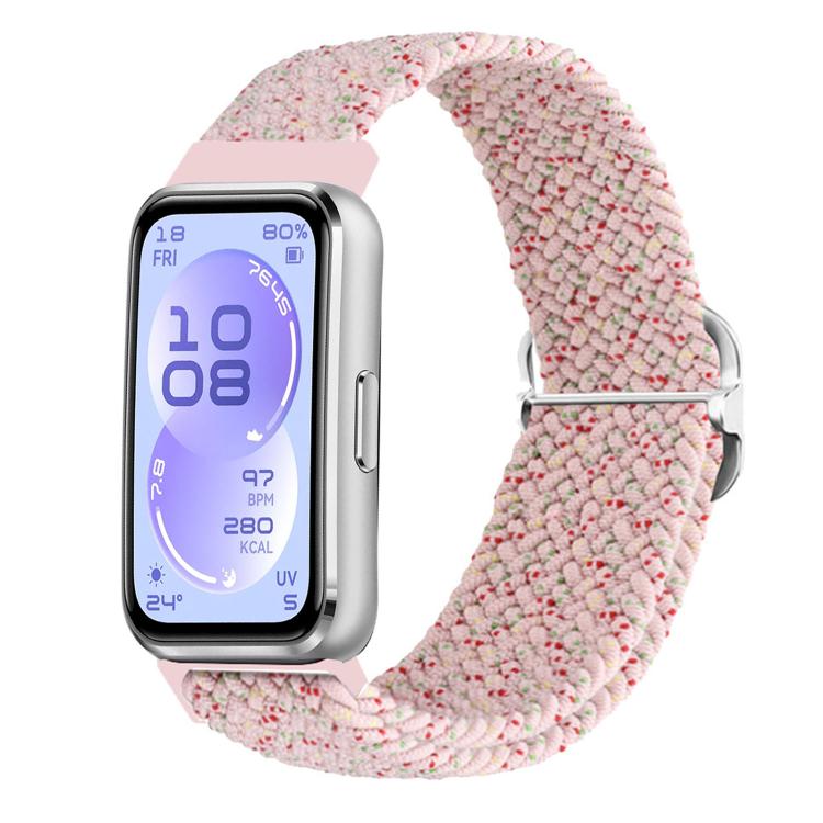 For Huawei Band 11 / Band 11 Pro Slide Buckle Nylon Woven Watch Band