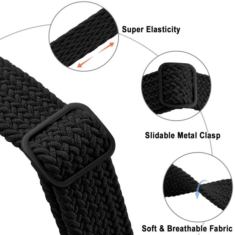 For Huawei Band 11 / Band 11 Pro Slide Buckle Nylon Woven Watch Band