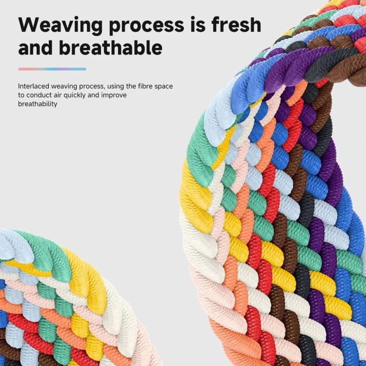 For Huawei Band 11 / Band 11 Pro Slide Buckle Nylon Woven Watch Band