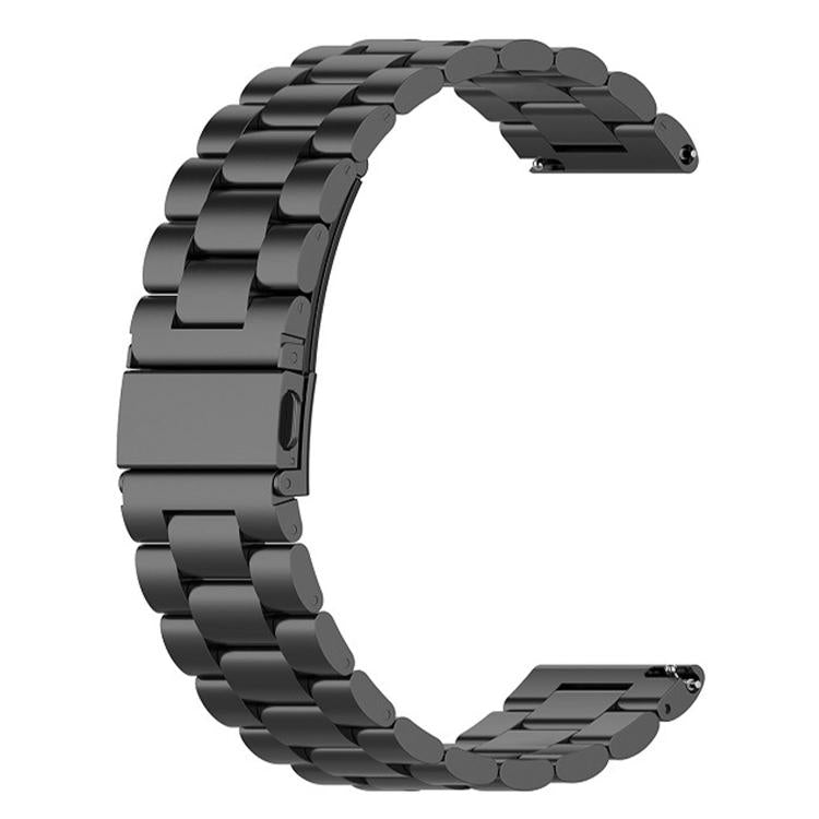 For Huawei Watch GT Runner 2 Three Beads Folding Clasp Stainless Steel Watch Band