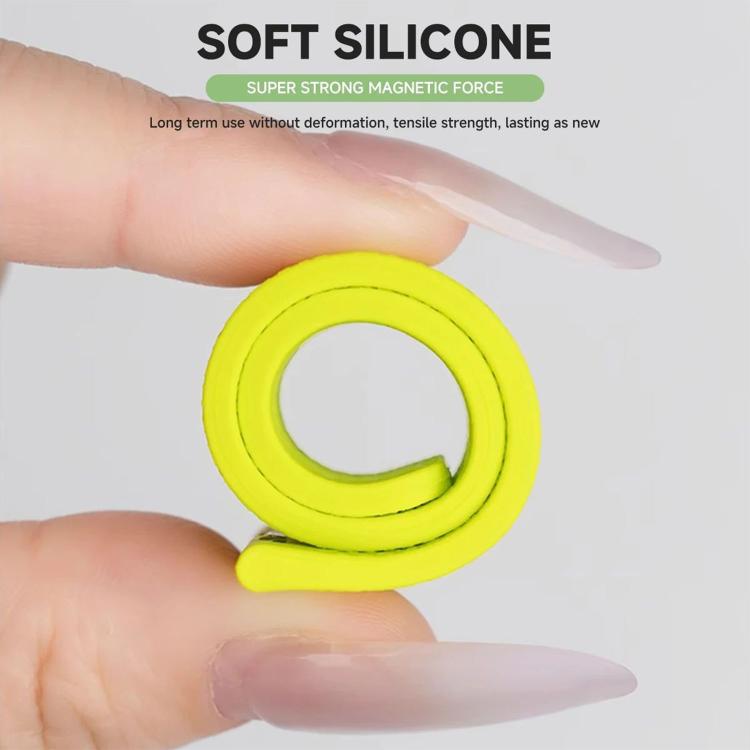 For Huawei Band 11 / Band 11 Pro Lychee Texture Soft Magnetic Silicone Watch Band