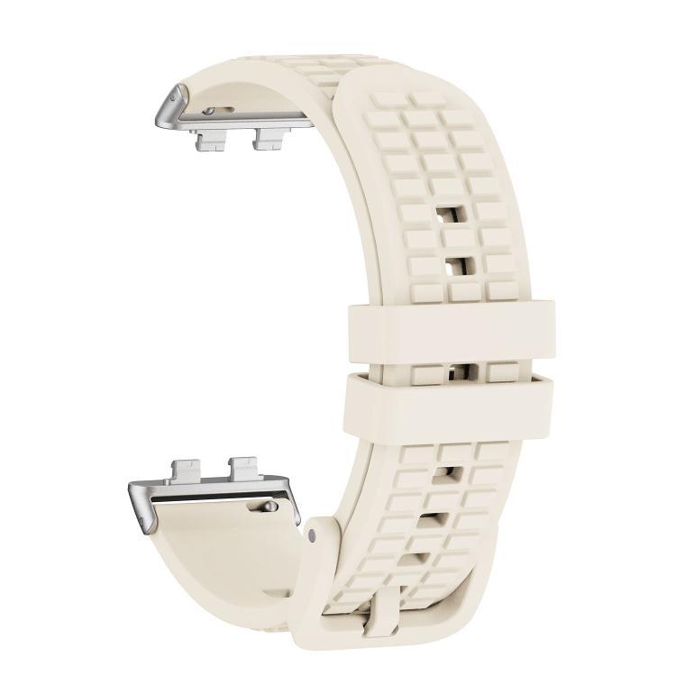 For Huawei Band 11 / Band 11 Pro Knurled Texture Solid Color Silicone Watch Band