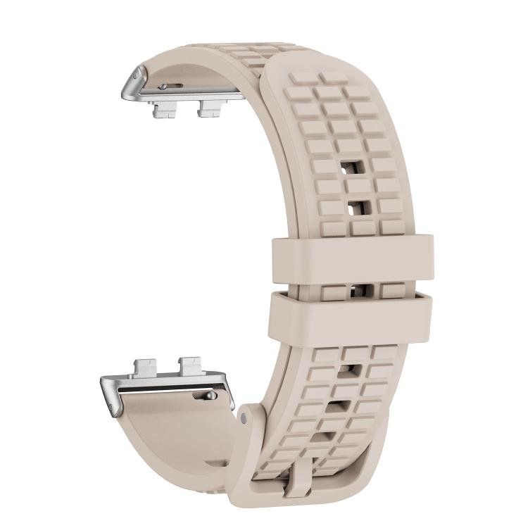 For Huawei Band 11 / Band 11 Pro Knurled Texture Solid Color Silicone Watch Band