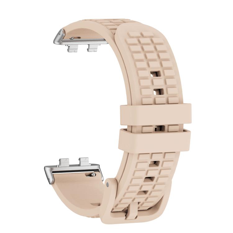 For Huawei Band 11 / Band 11 Pro Knurled Texture Solid Color Silicone Watch Band