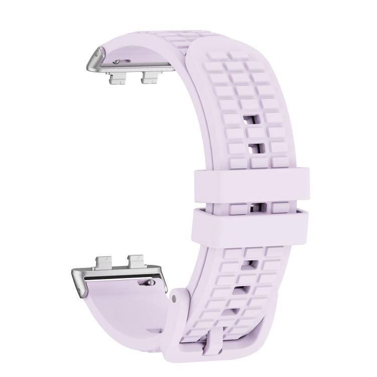 For Huawei Band 11 / Band 11 Pro Knurled Texture Solid Color Silicone Watch Band