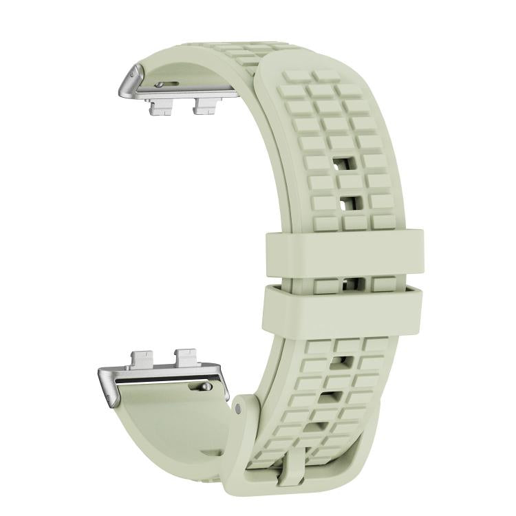 For Huawei Band 11 / Band 11 Pro Knurled Texture Solid Color Silicone Watch Band