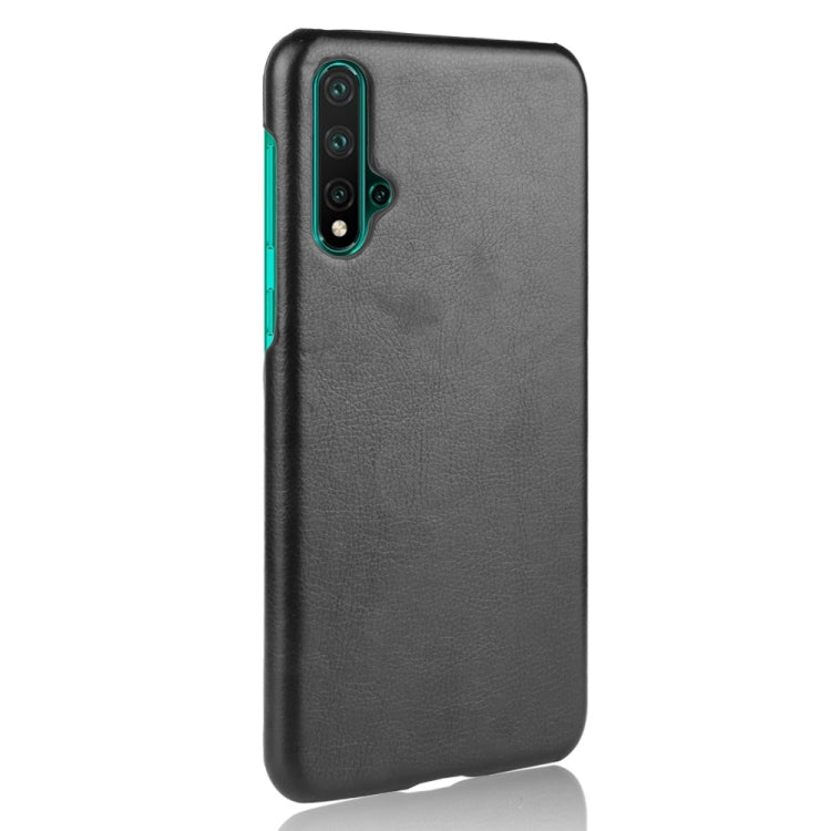 Shockproof Litchi Texture PC + PU Case For Huawei Nova 5 / Nova 5 Pro