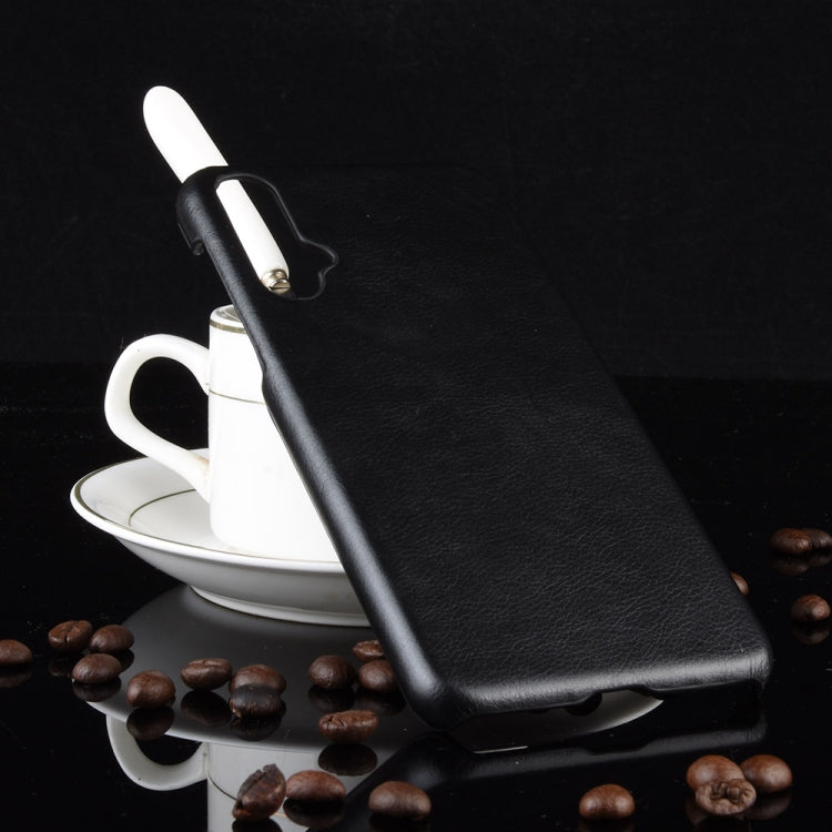 Shockproof Litchi Texture PC + PU Case For Huawei Nova 5 / Nova 5 Pro