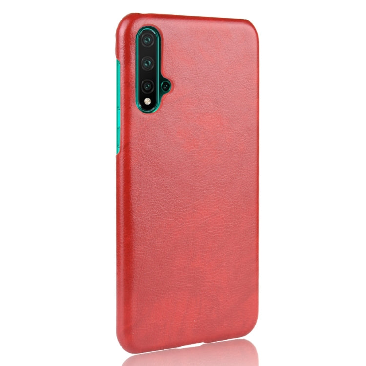 Shockproof Litchi Texture PC + PU Case For Huawei Nova 5 / Nova 5 Pro